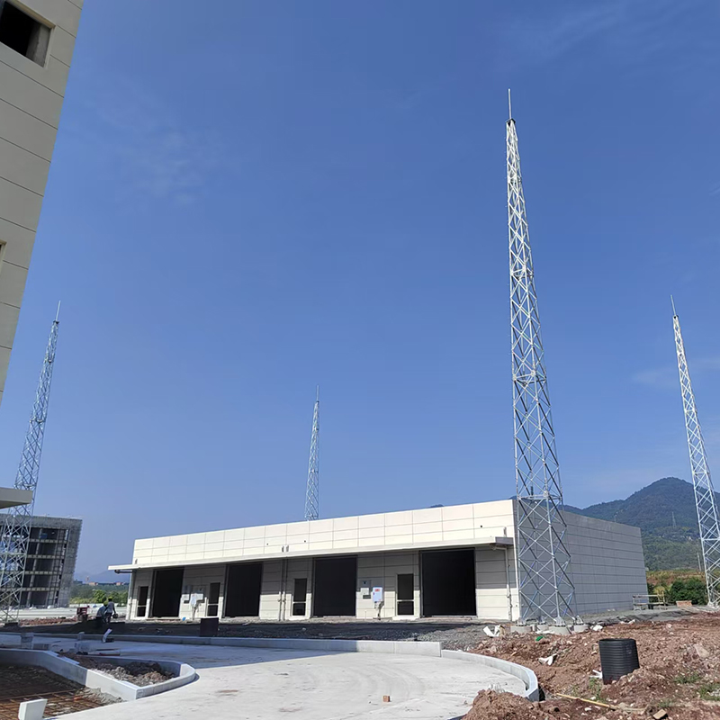 GFL四脚角钢避雷塔  高度定制