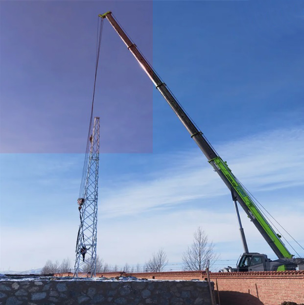 20米GFW角钢拉线塔