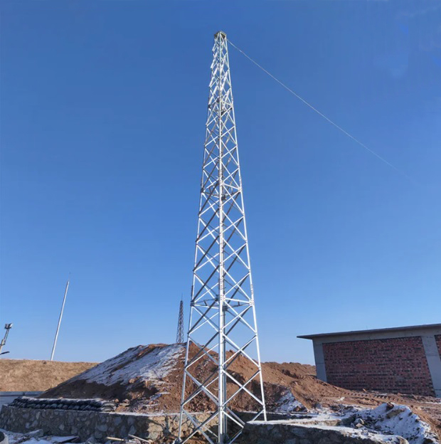 30米GFW角钢拉线塔