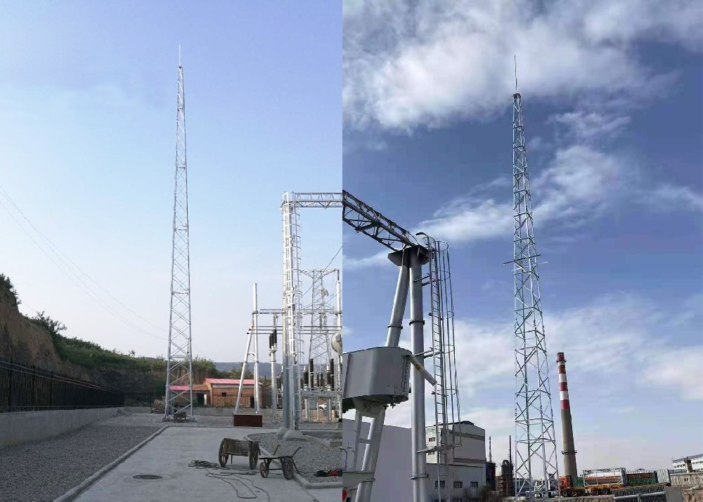 （可加照明台）GFL30米角钢避雷塔