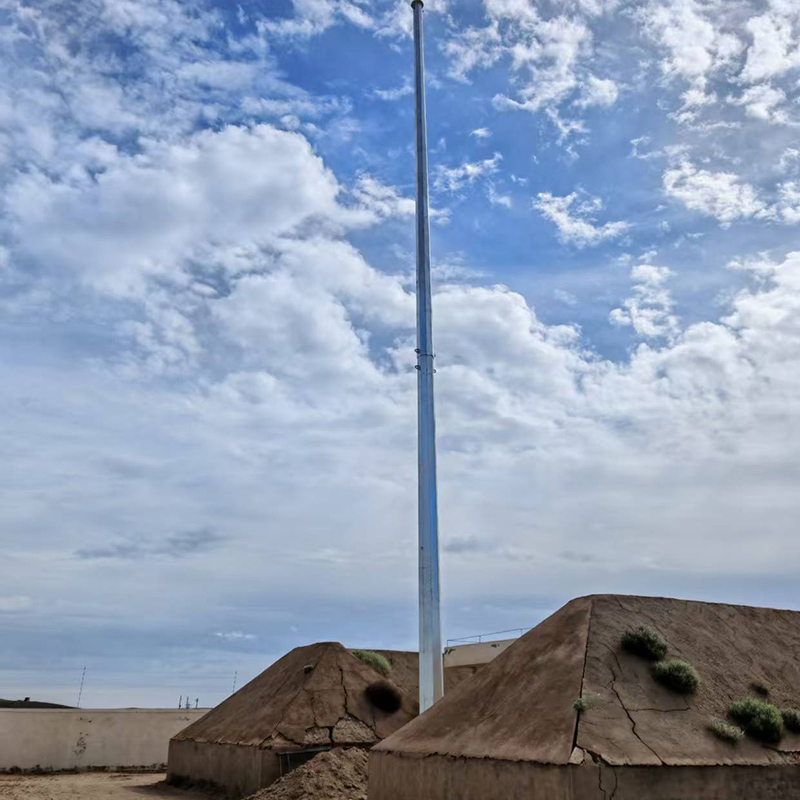 新疆阿拉善某项目GH避雷塔安装