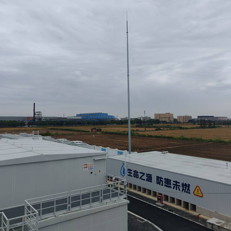 芜湖某变电站GH避雷针安装工程