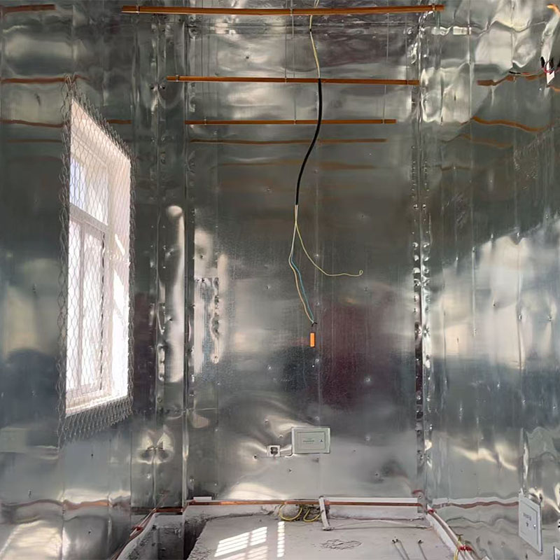 通信机房法拉第笼施工（铁皮）